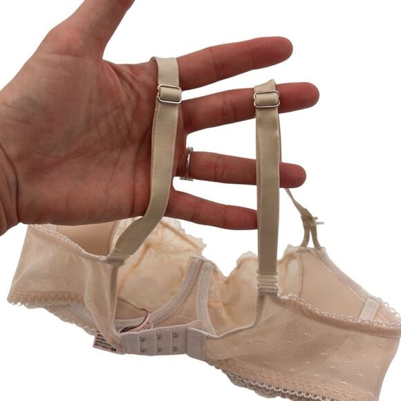 Victoria’s Secret Dream Angels cream lace push up without padding size 34D - Picture 5 of 5